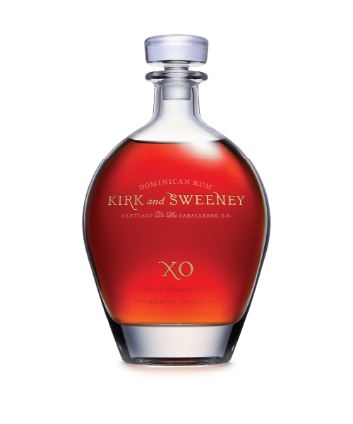 KS XO rum bottle