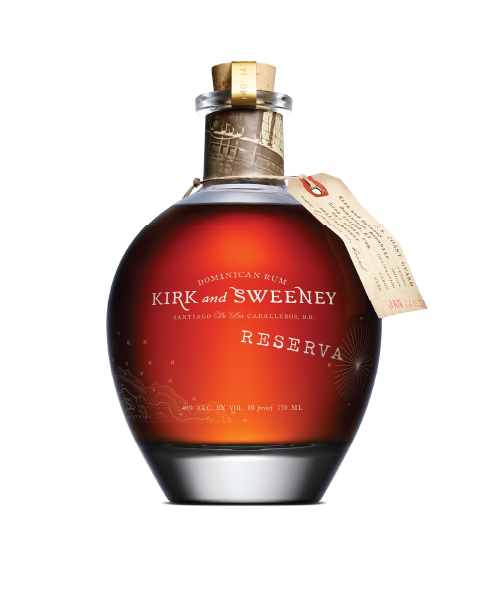 KS reserva rum bottle